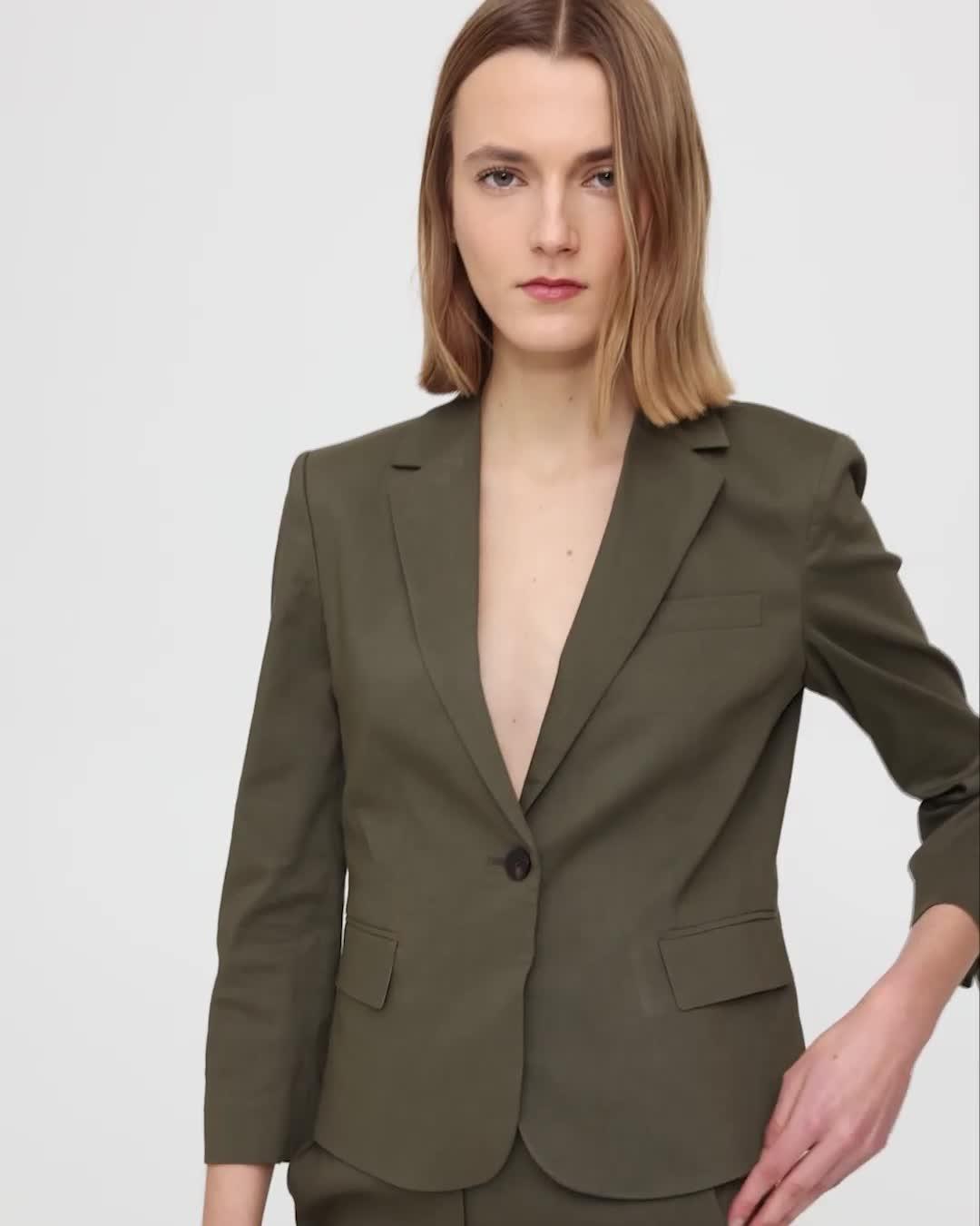 Boxy Blazer in Good Linen