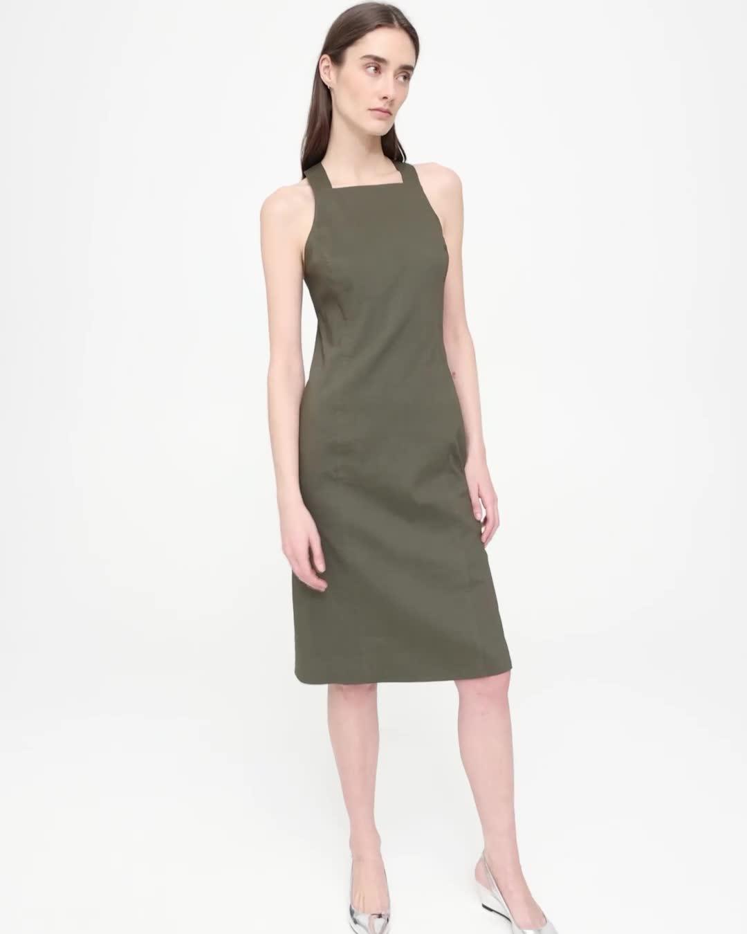 Racerback Dress in Good Linen