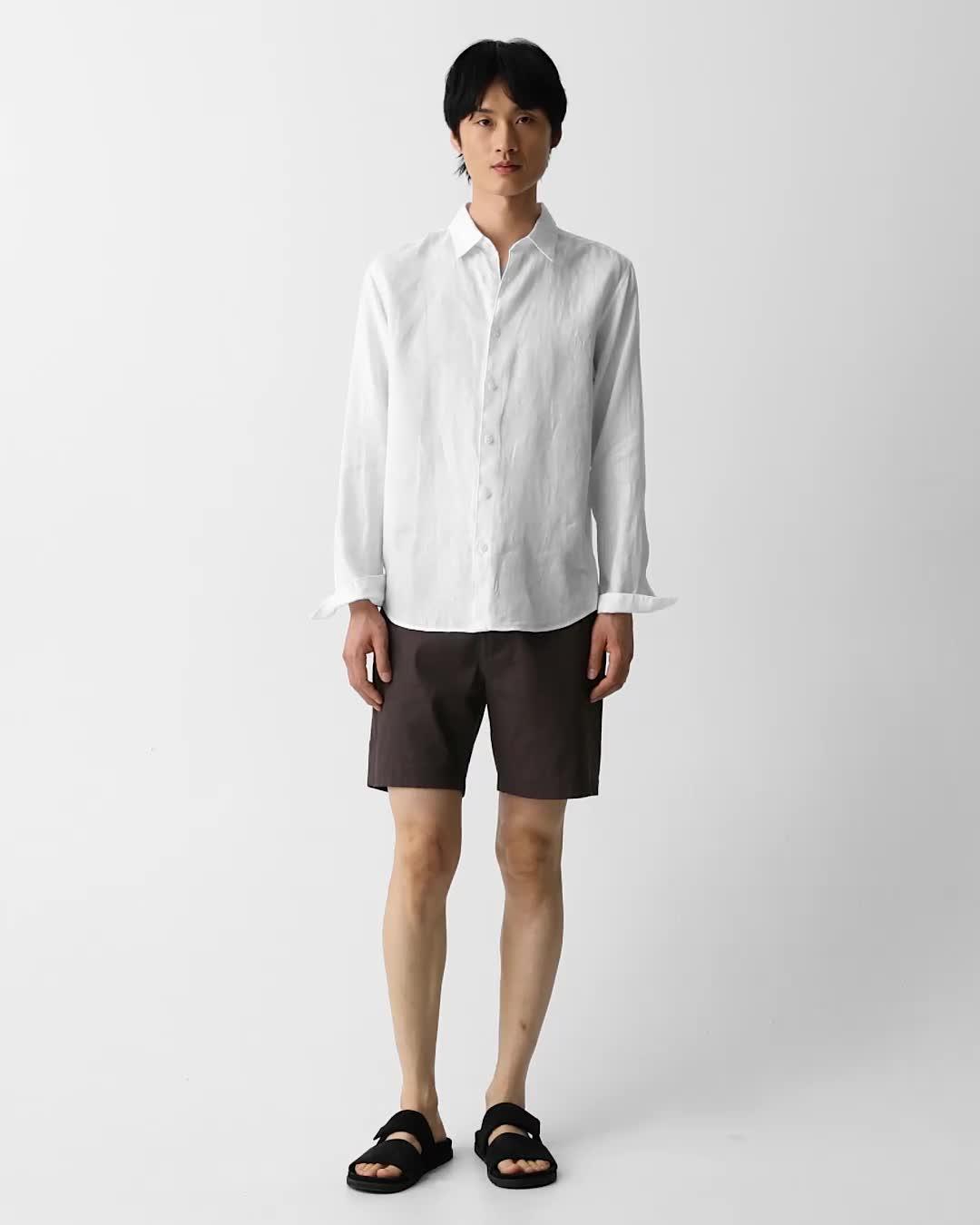 Irving Shirt in Relaxed Linen