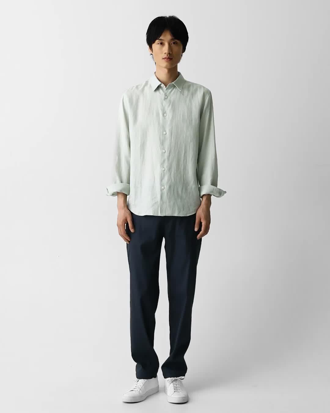 Irving Shirt in Relaxed Linen