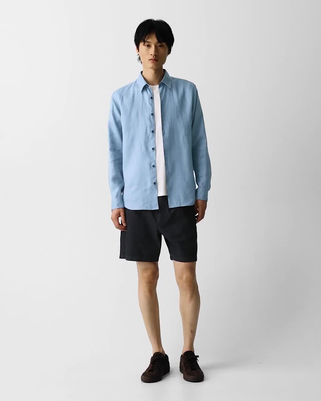 Irving Shirt in Relaxed Linen