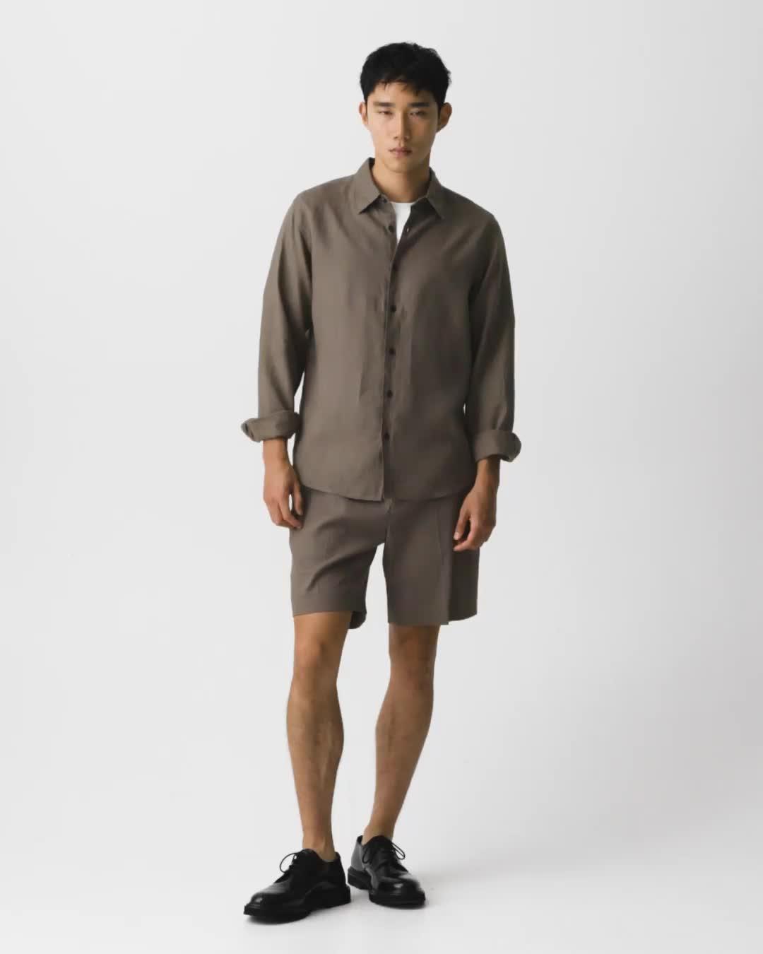 Irving Shirt in Relaxed Linen