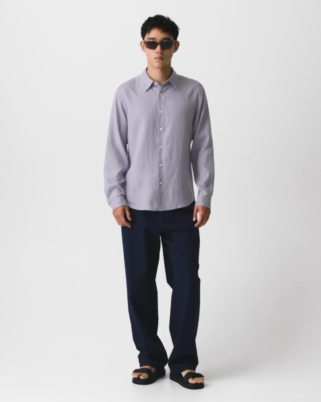 Irving Shirt in Relaxed Linen