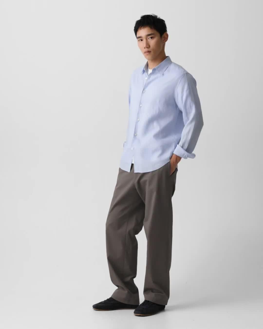 Irving Shirt in Relaxed Linen
