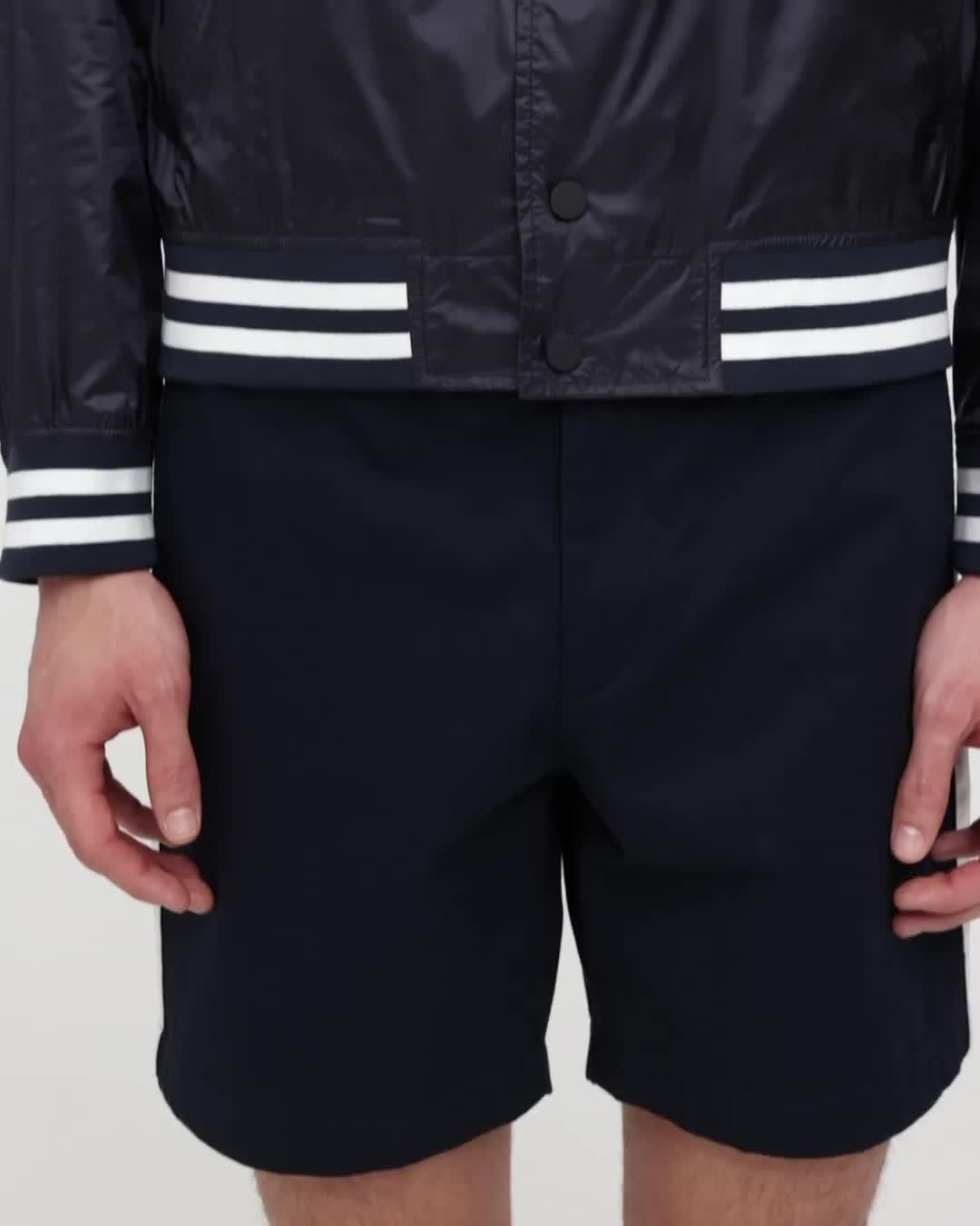 THEORY Recycled Nylon Varsity Jacket