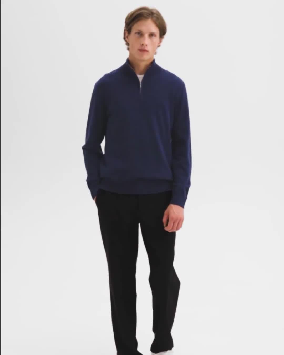 Hilles Quarter-Zip Sweater in Cashmere