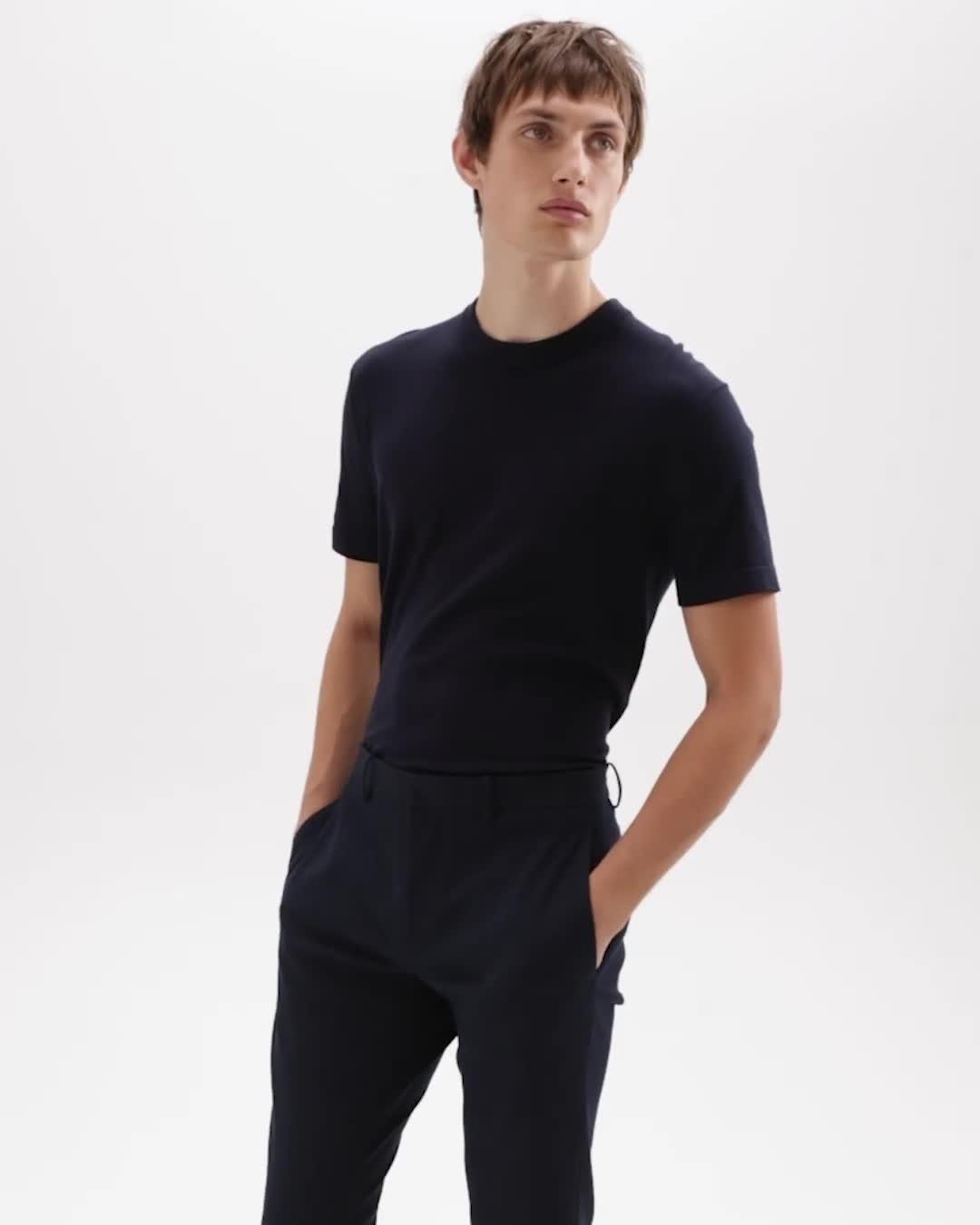 Zaine Pant in Stretch Cotton