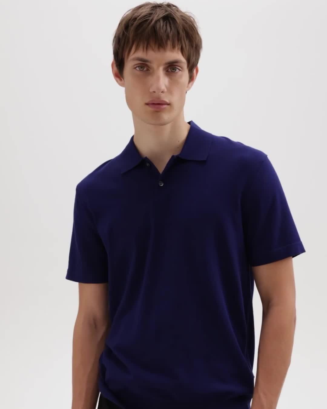 Goris Polo Shirt in Light Bilen