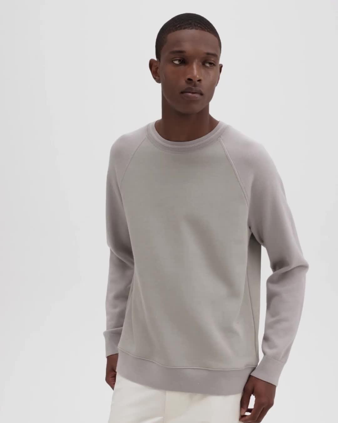 Scuba-Wool Combo Sweatshirt