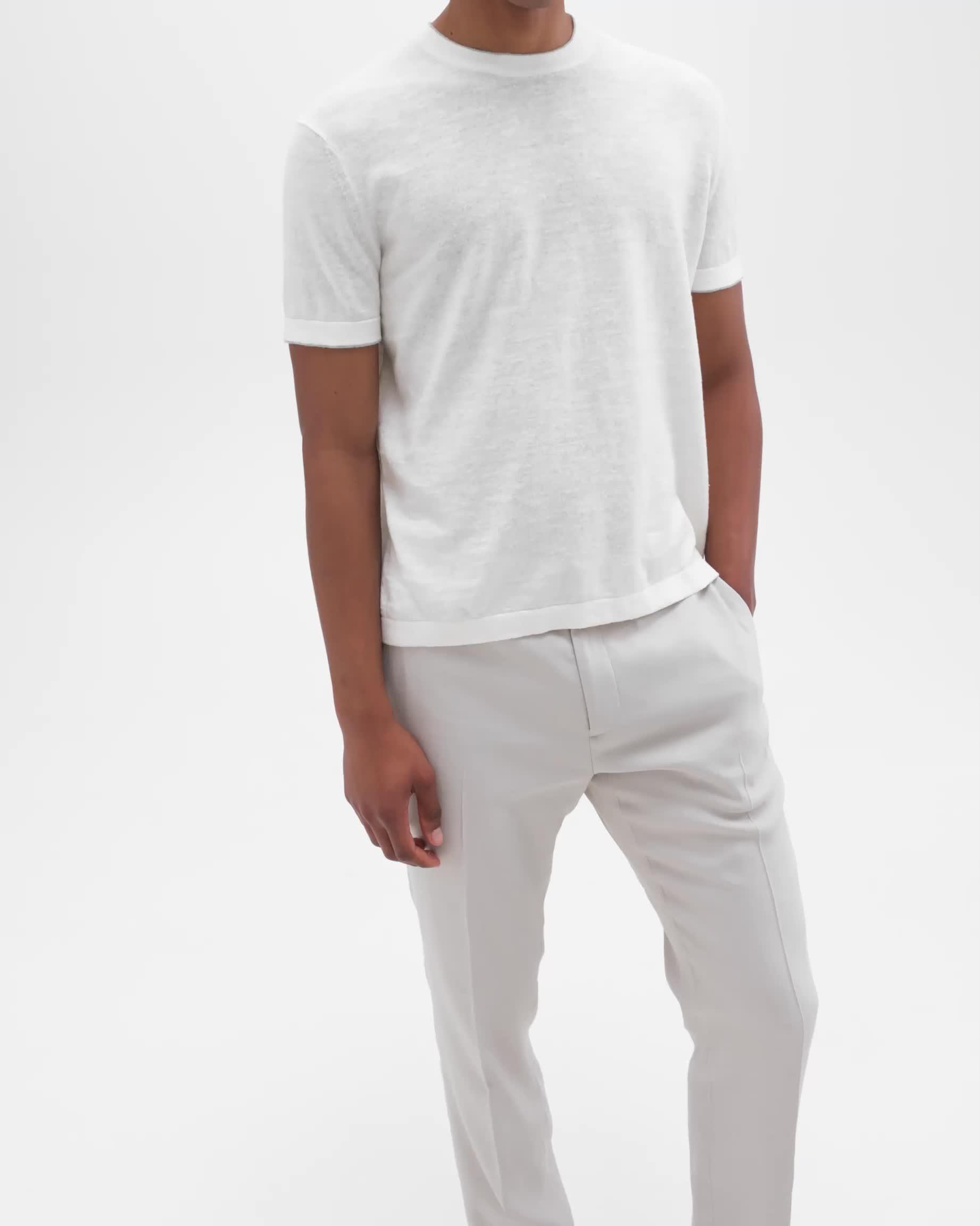 Sarior Tee in Cotton-Linen