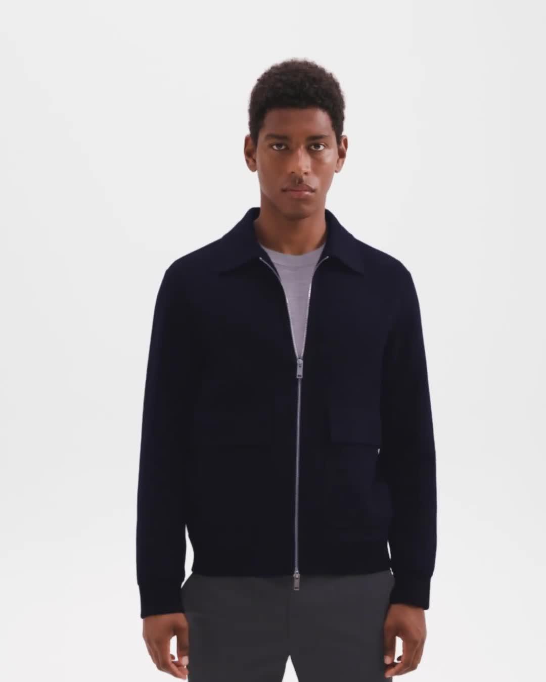 Sean Jacket in Double-Face Wool-Cashmere