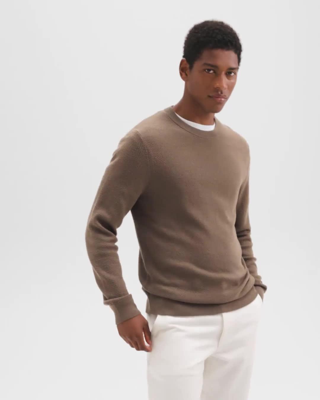 Men's Merino Wool Crewneck Sweater | Theory