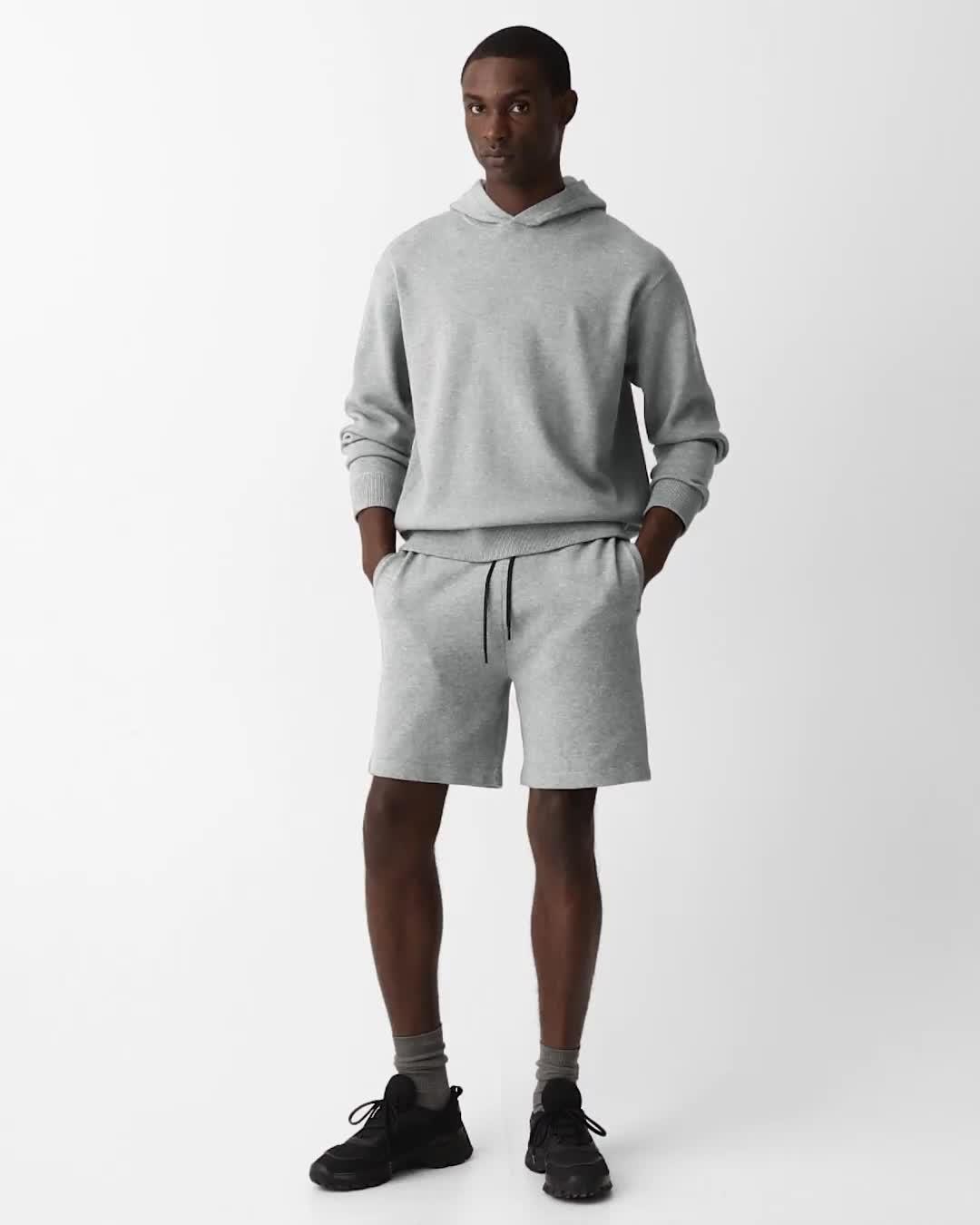 Relaxed Hoodie in Light Bilen