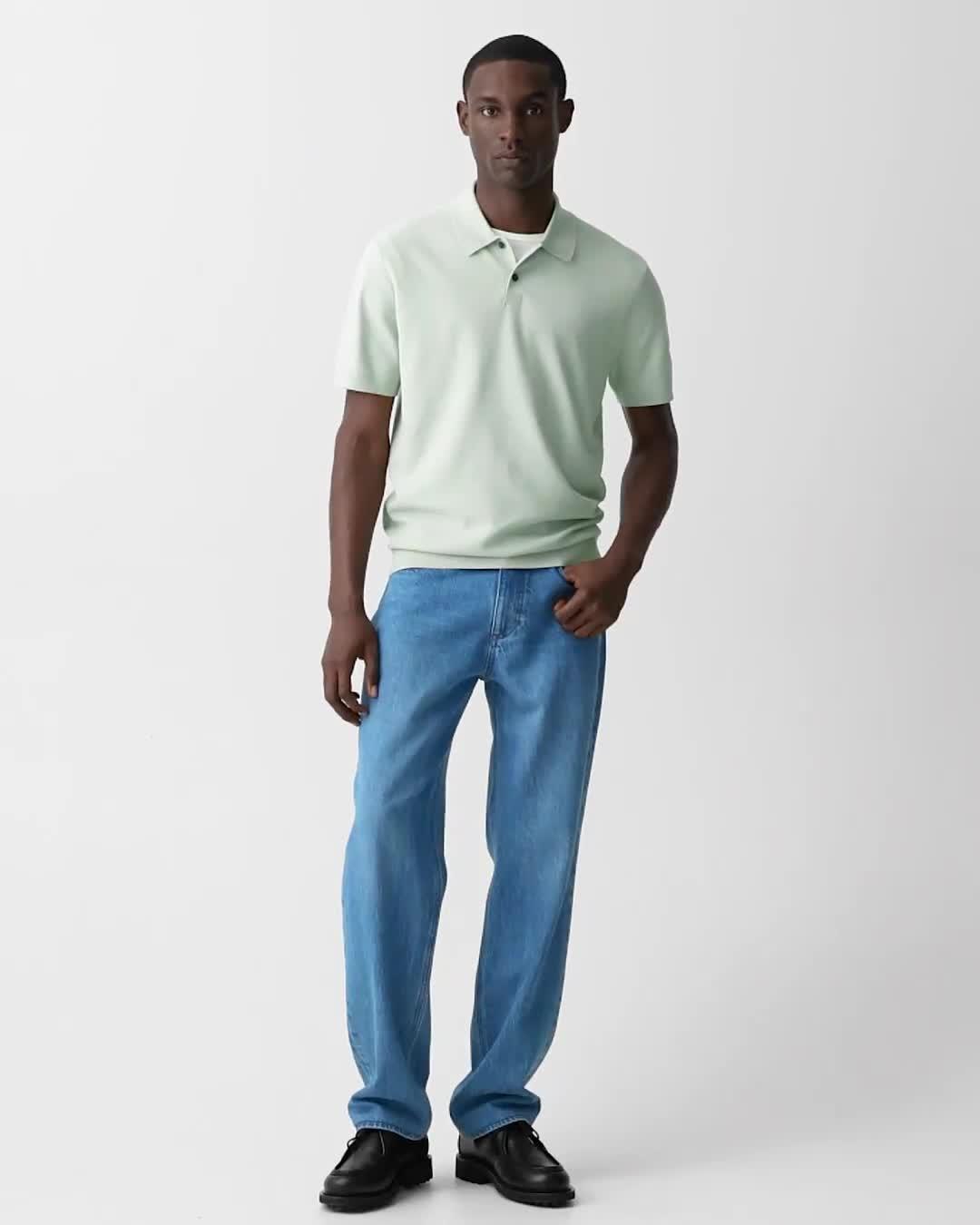Light Bilen Goris Polo Shirt | Theory