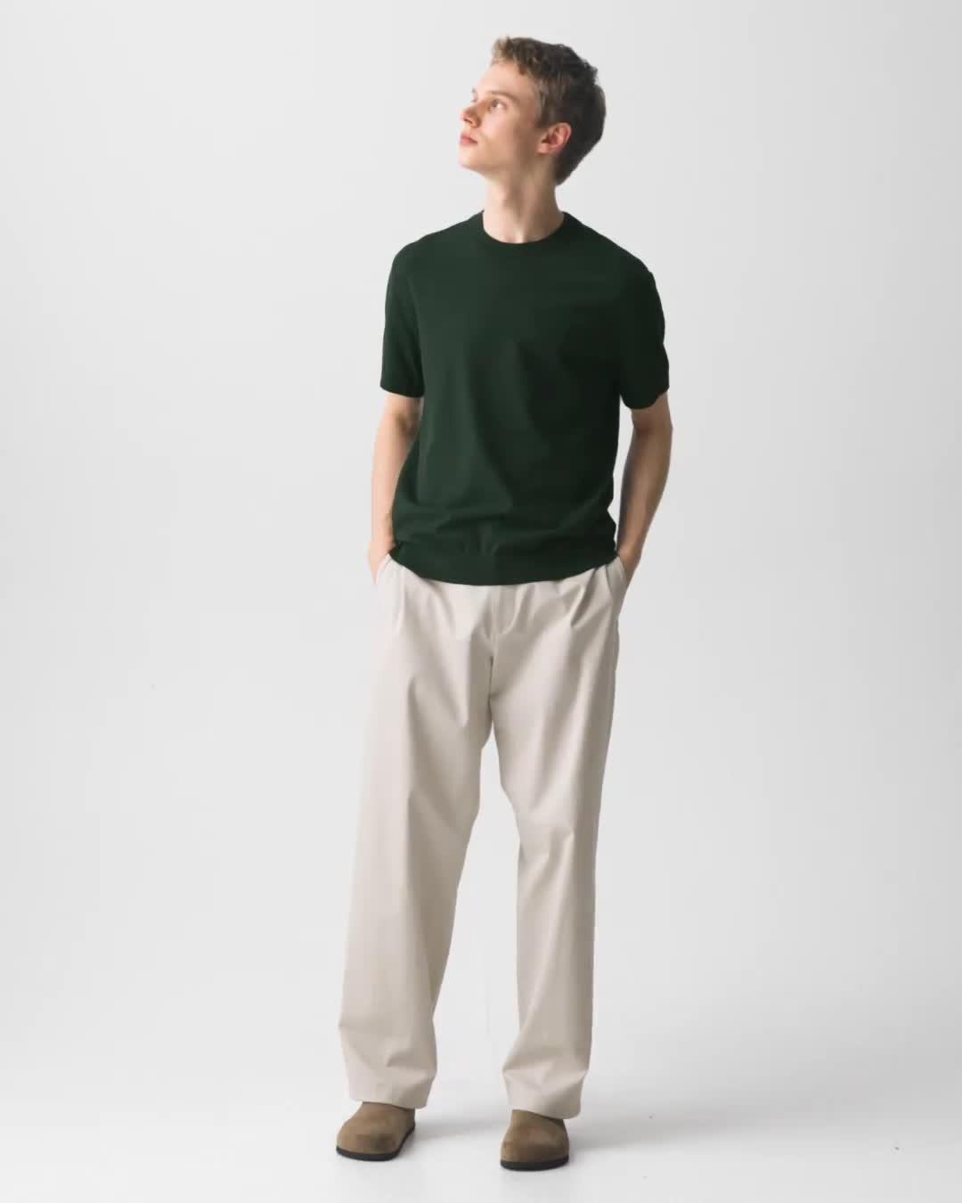 Soris Tee in Light Bilen