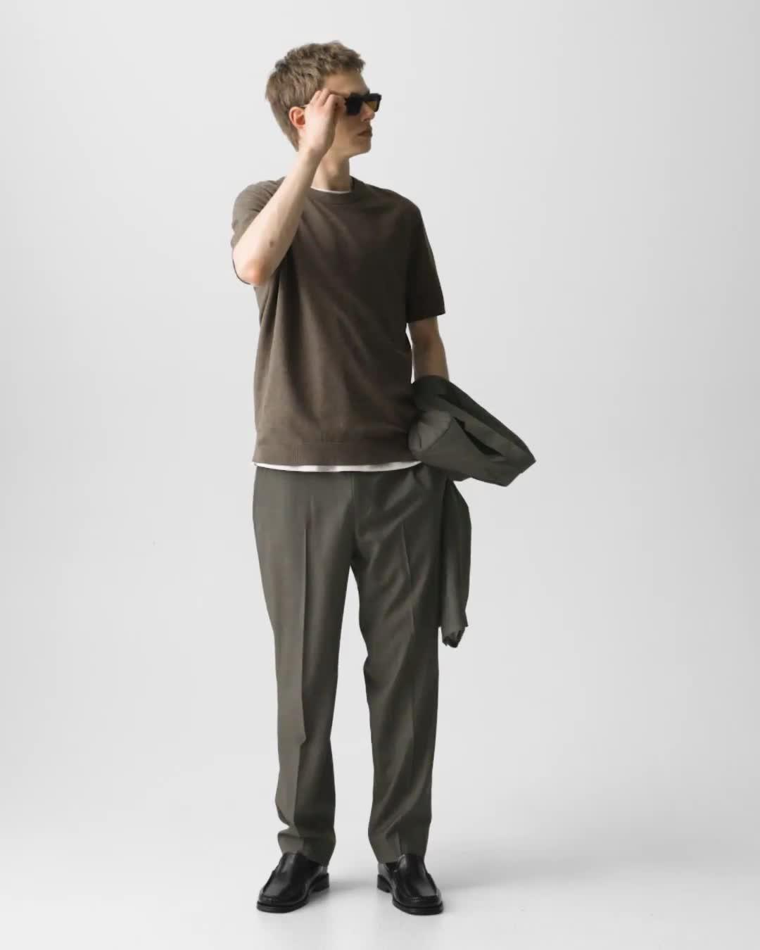 Soris Tee in Light Bilen