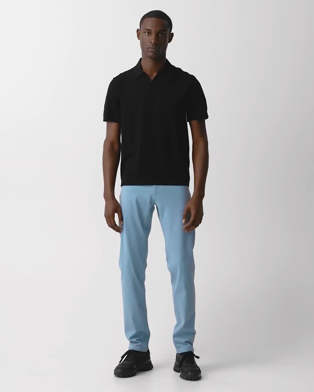 Brenan Polo Shirt in Light Bilen