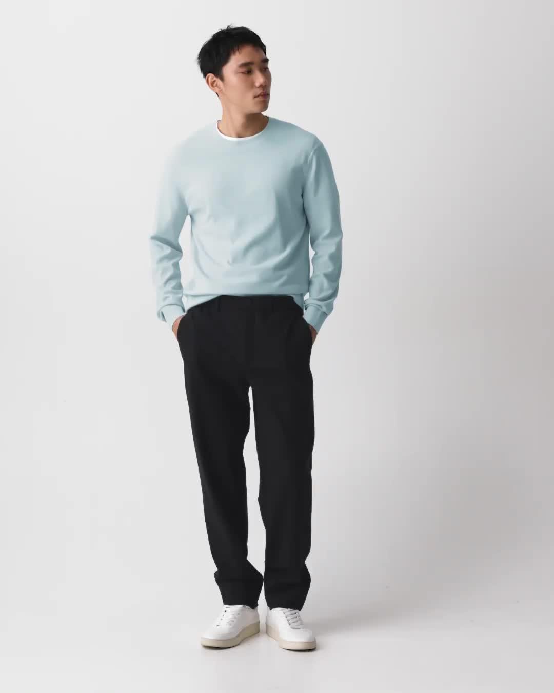 Curtis Drawstring Pant in Precision Ponte