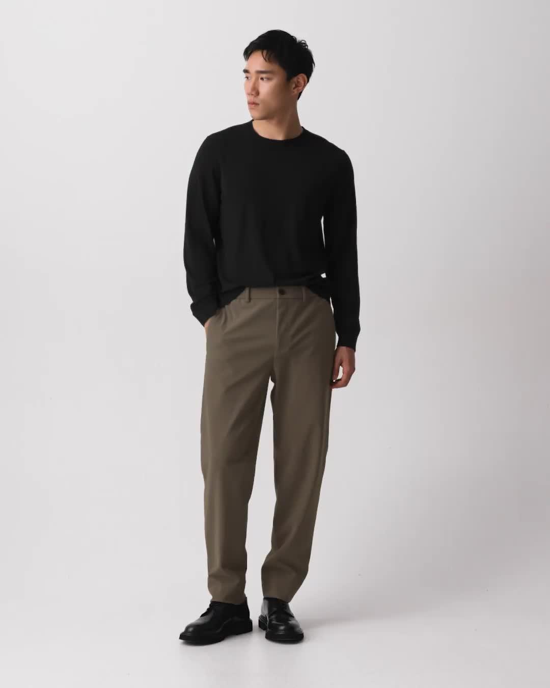Curtis Drawstring Pant in Precision Ponte