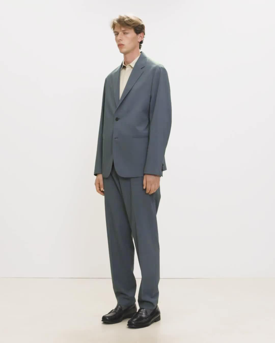 Clinton Blazer in Motion Wool