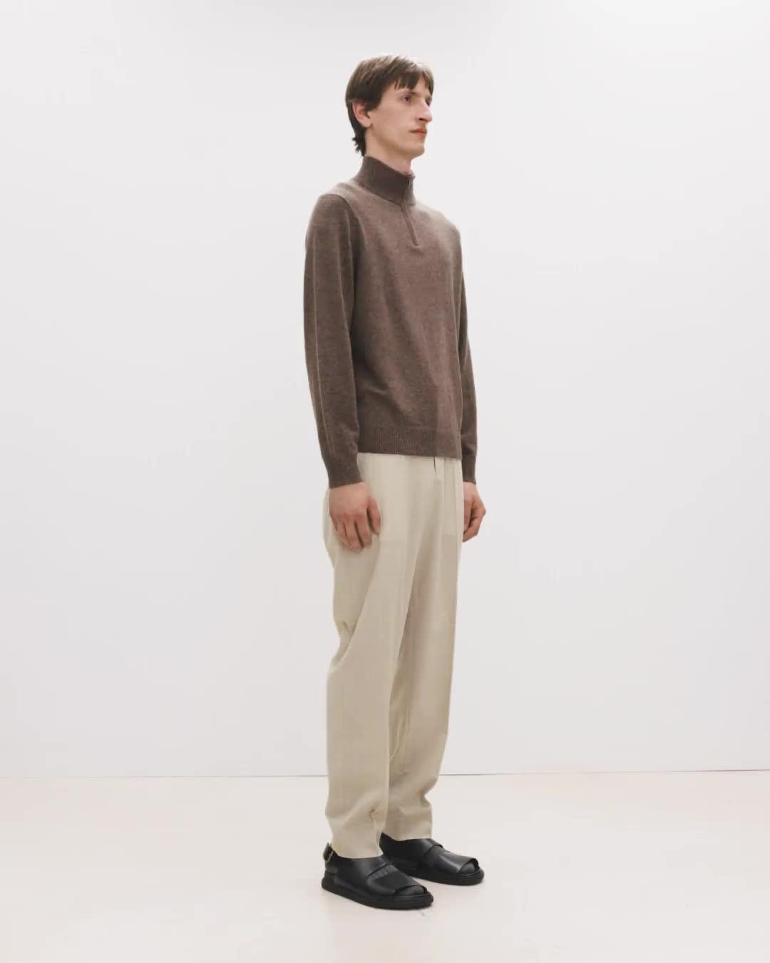 Curtis Drawstring Pant in Motion Wool