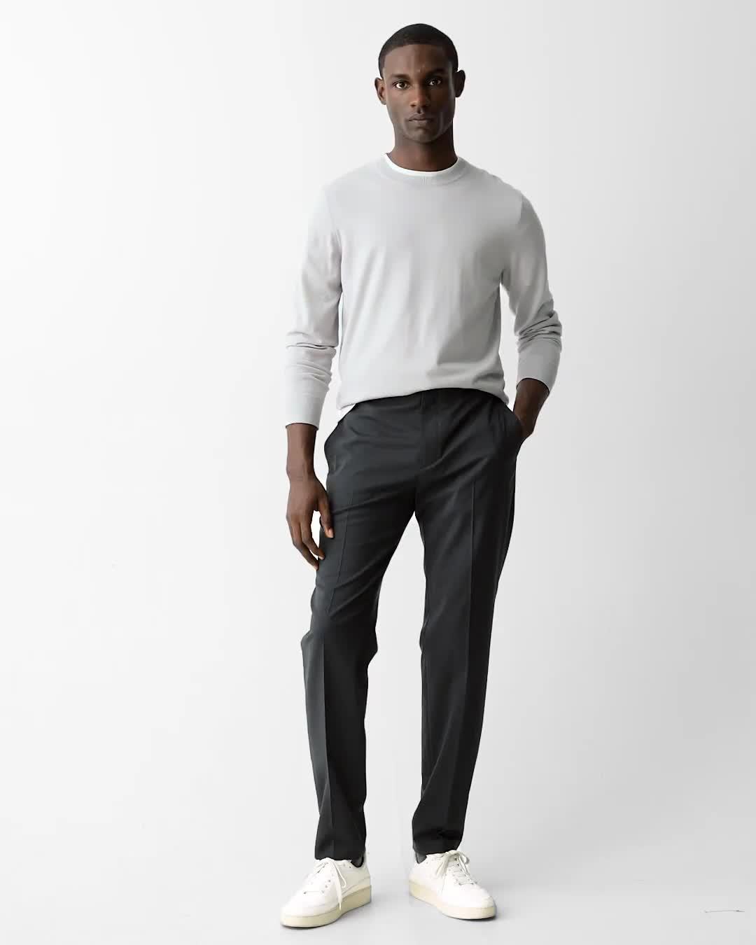 Curtis Drawstring Pant in Motion Wool