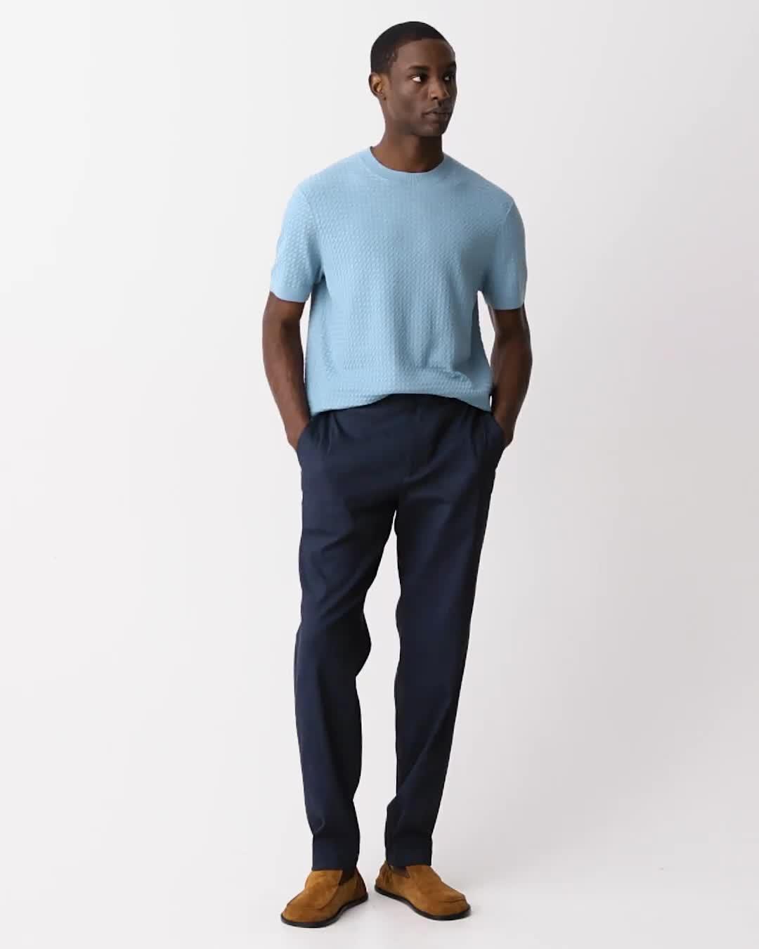 Good Linen Curtis Drawstring Pant | Theory