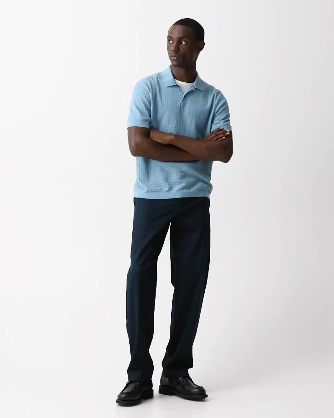 Theory｜ (Tactile Cotton Damian Sweater (P0384701 104)) Cotton Damian Short-Sleeve Tee | Theory