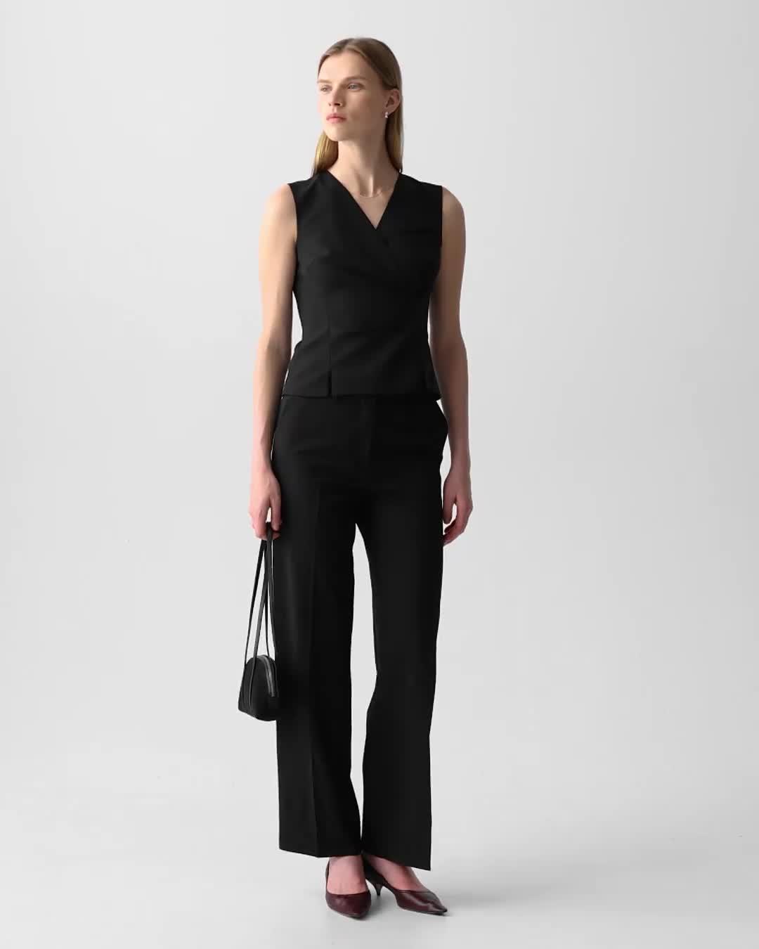 Wrap Vest in Good Wool