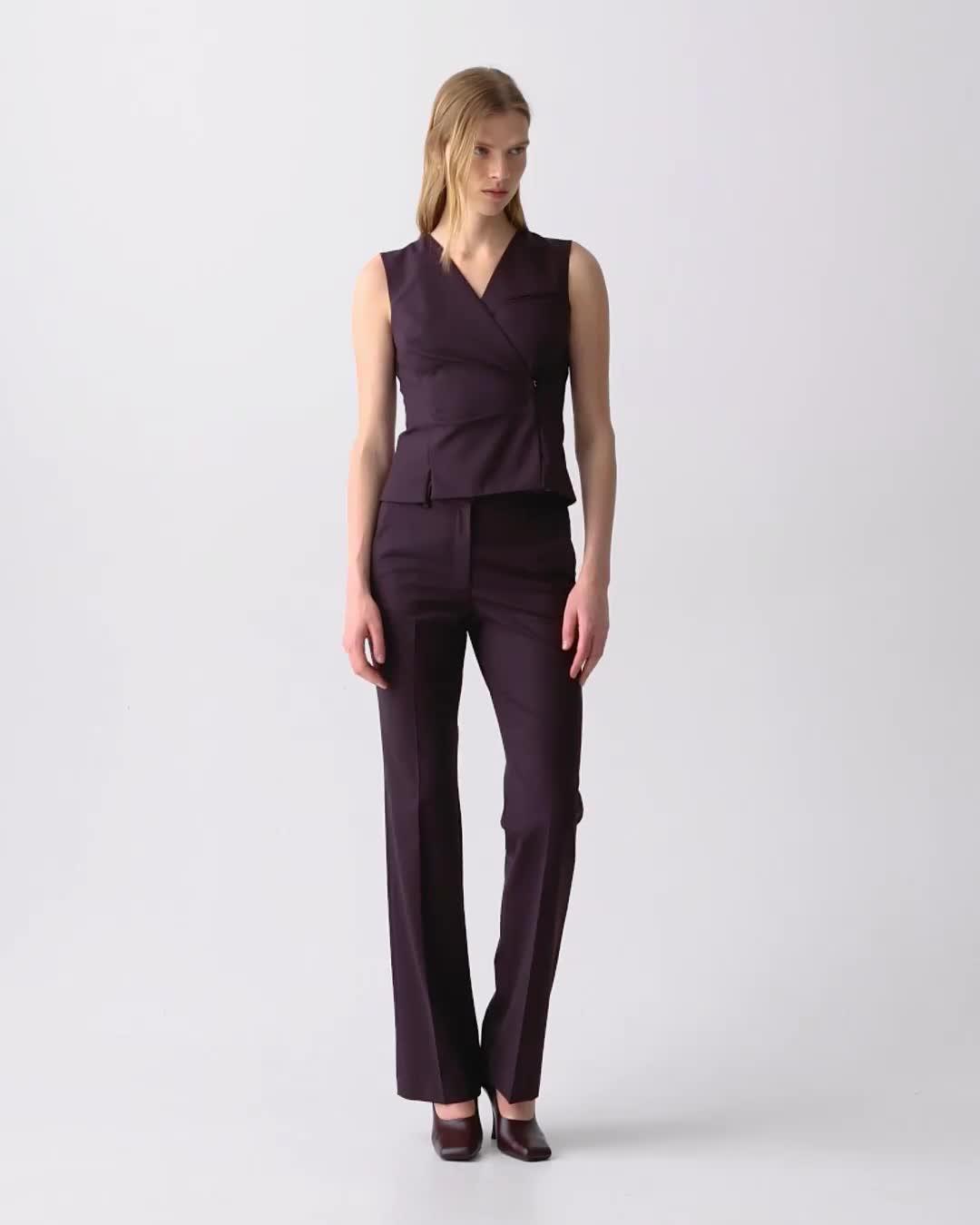 Wrap Vest in Good Wool