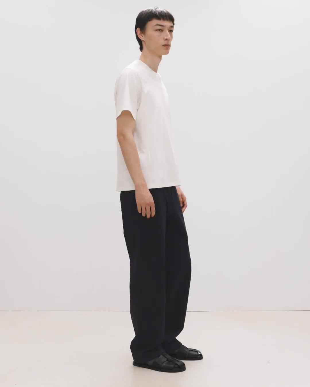 Relaxed Tee in Cotton Jersey