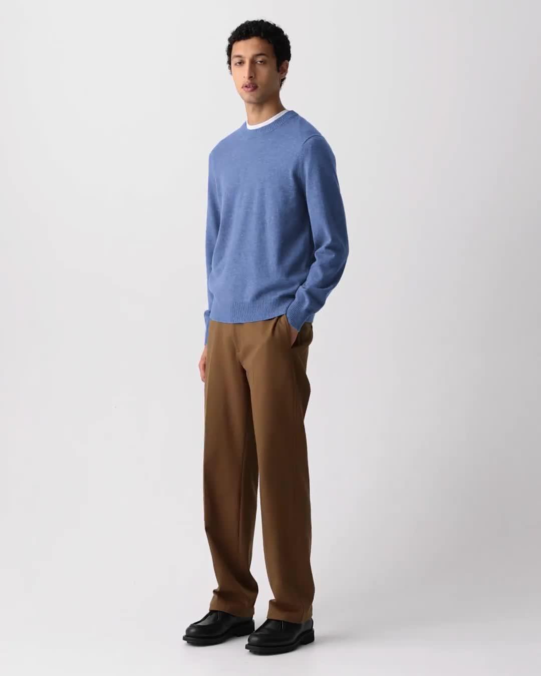 Hilles Crewneck Sweater in Cashmere