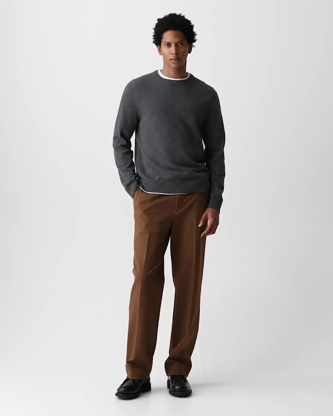 Hilles Crewneck Sweater in Cashmere