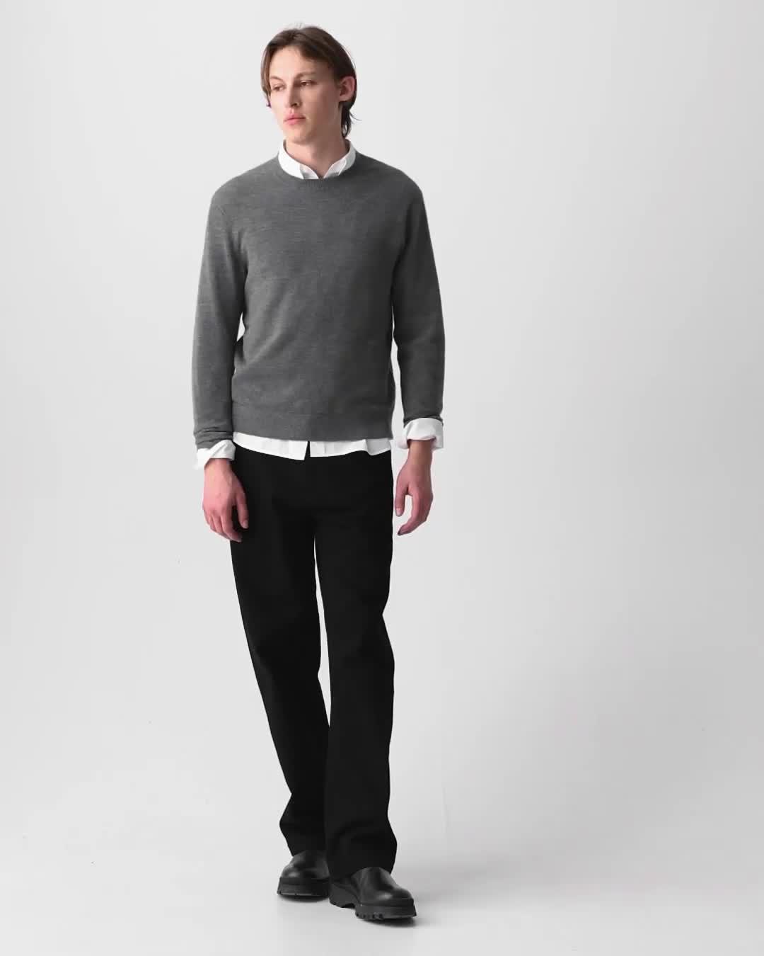 Crewneck Sweater in Cashmere
