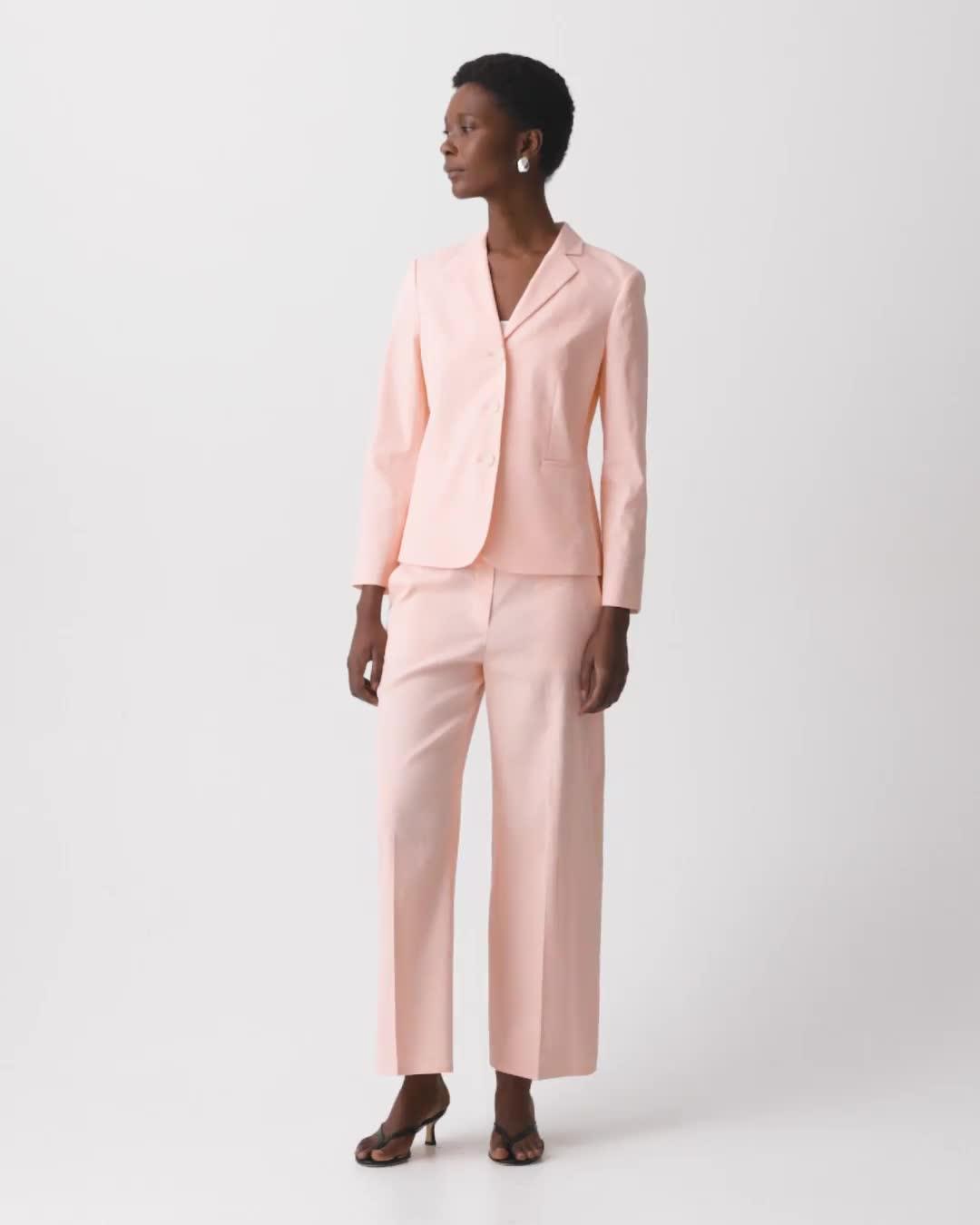 Classic Straight Pull-On Pant in Good Linen