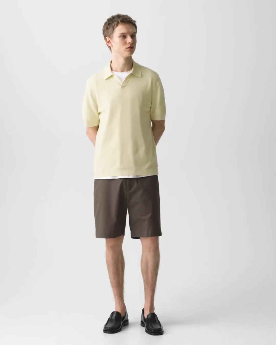 Brenan Polo Shirt in Light Bilen