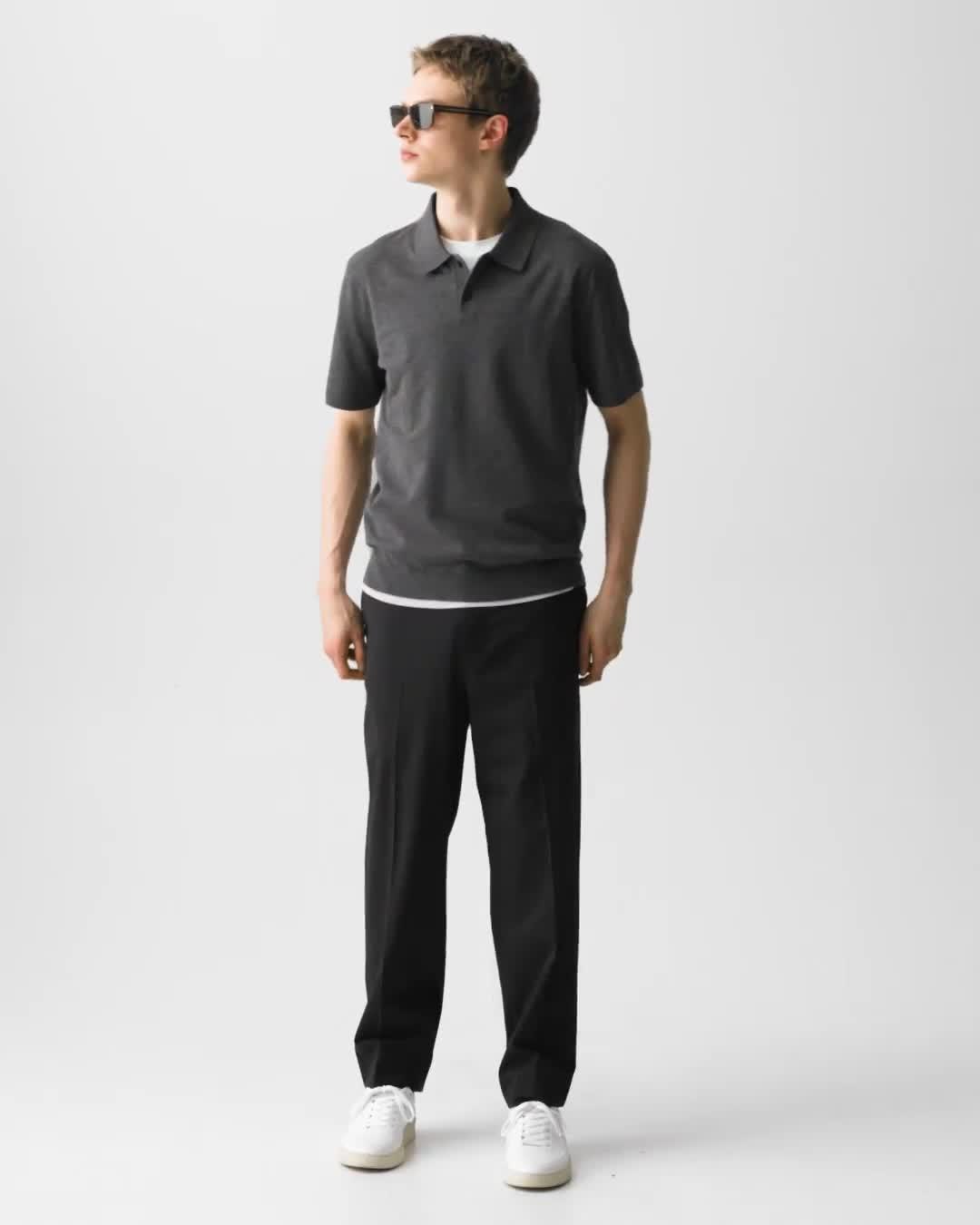 Soris Polo Shirt in Light Bilen