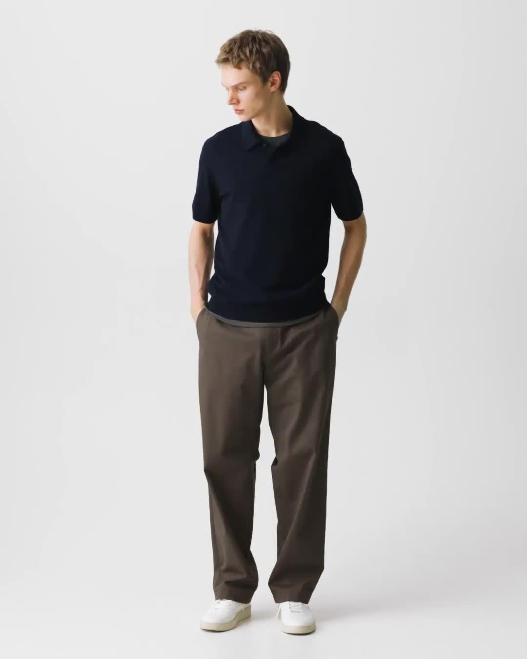 Soris Polo Shirt in Light Bilen