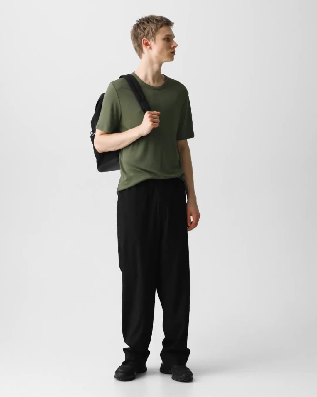 Essential Tee in Anemone Modal Jersey