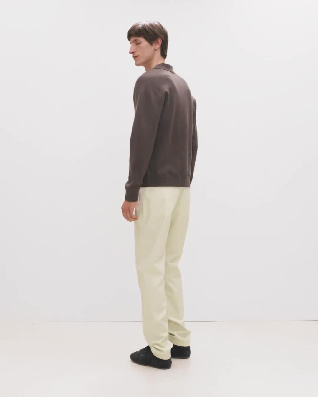 Zaine Trousers in Moonsoft Cotton