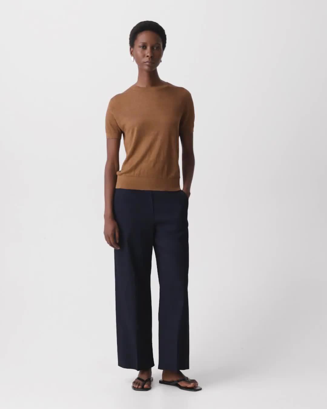 Sweater Tee in Linen Knit