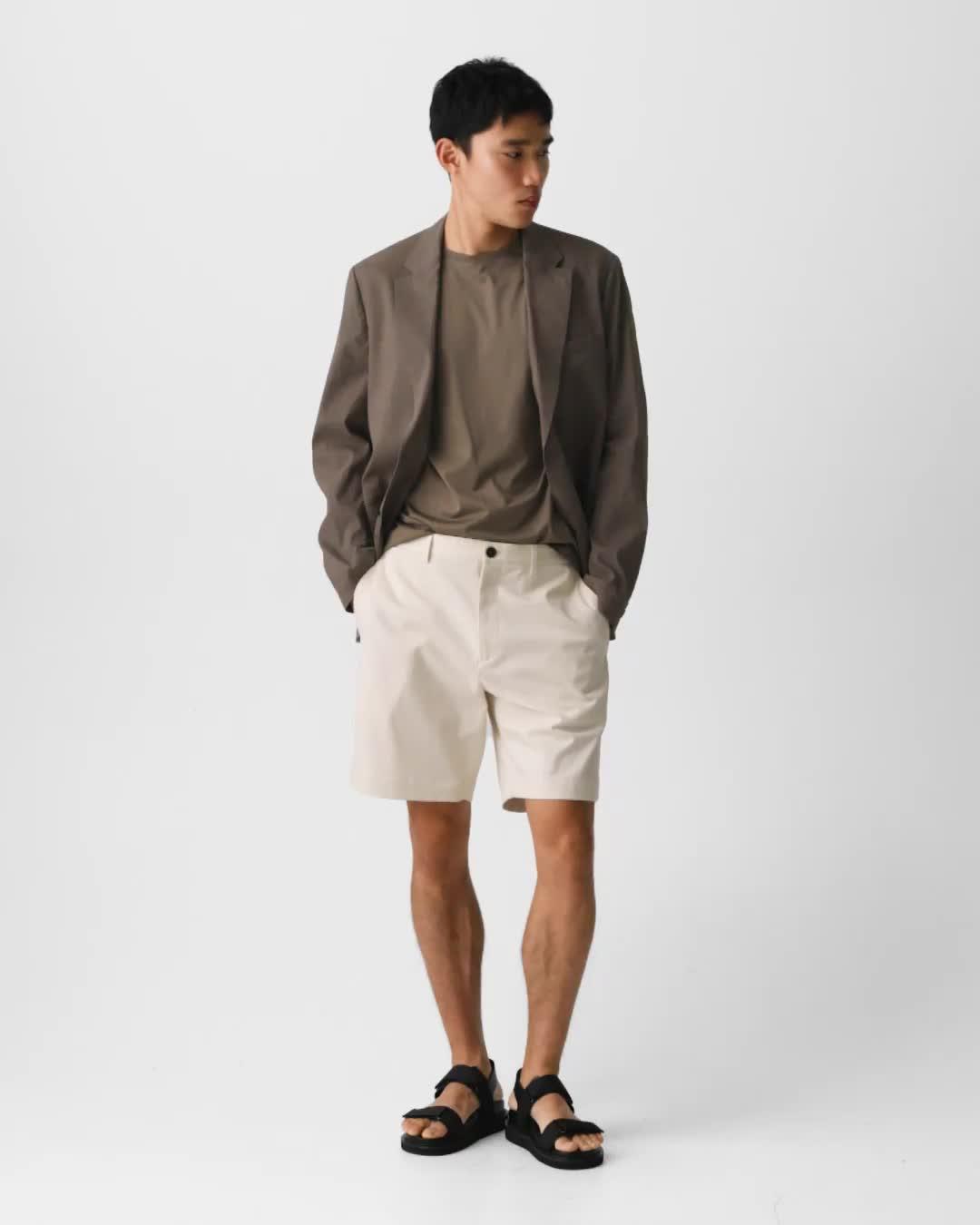 Standard Chino Short in Moonsoft Cotton