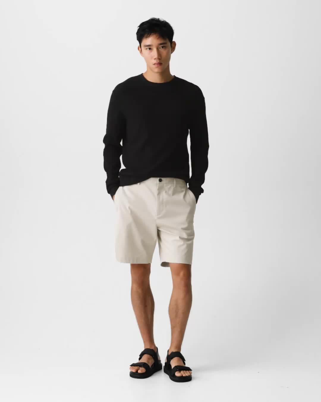 Standard Chino Short in Moonsoft Cotton