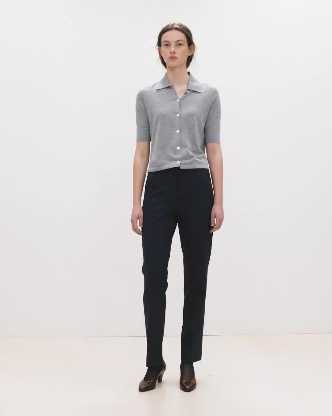 Marcee Pant in Good Wool
