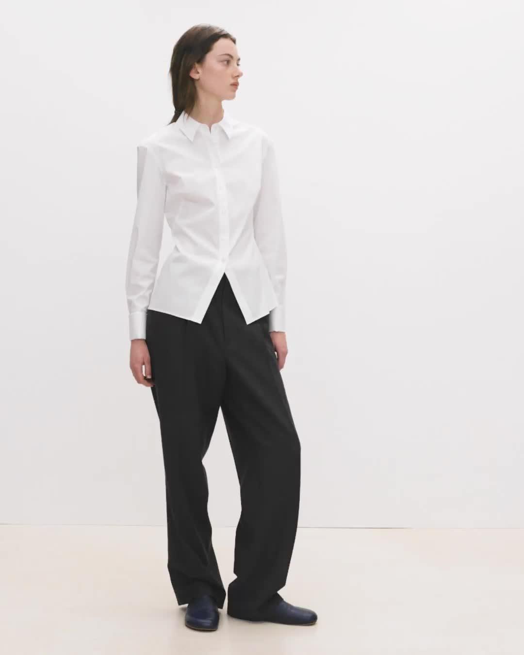 Cutaway Shirt in Good Poplin