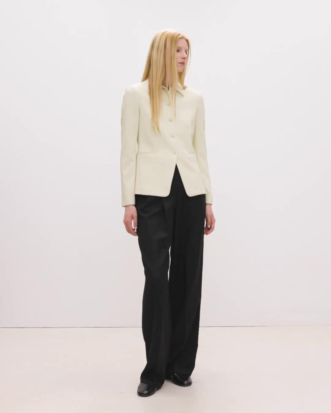 Cutaway Jacket in Admiral Crepe