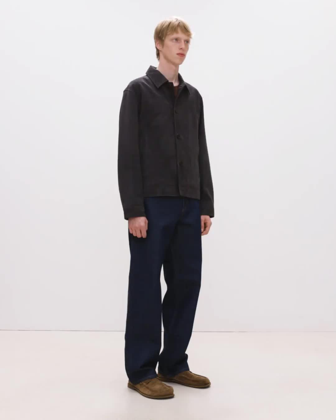 Amos Jacket in Suede